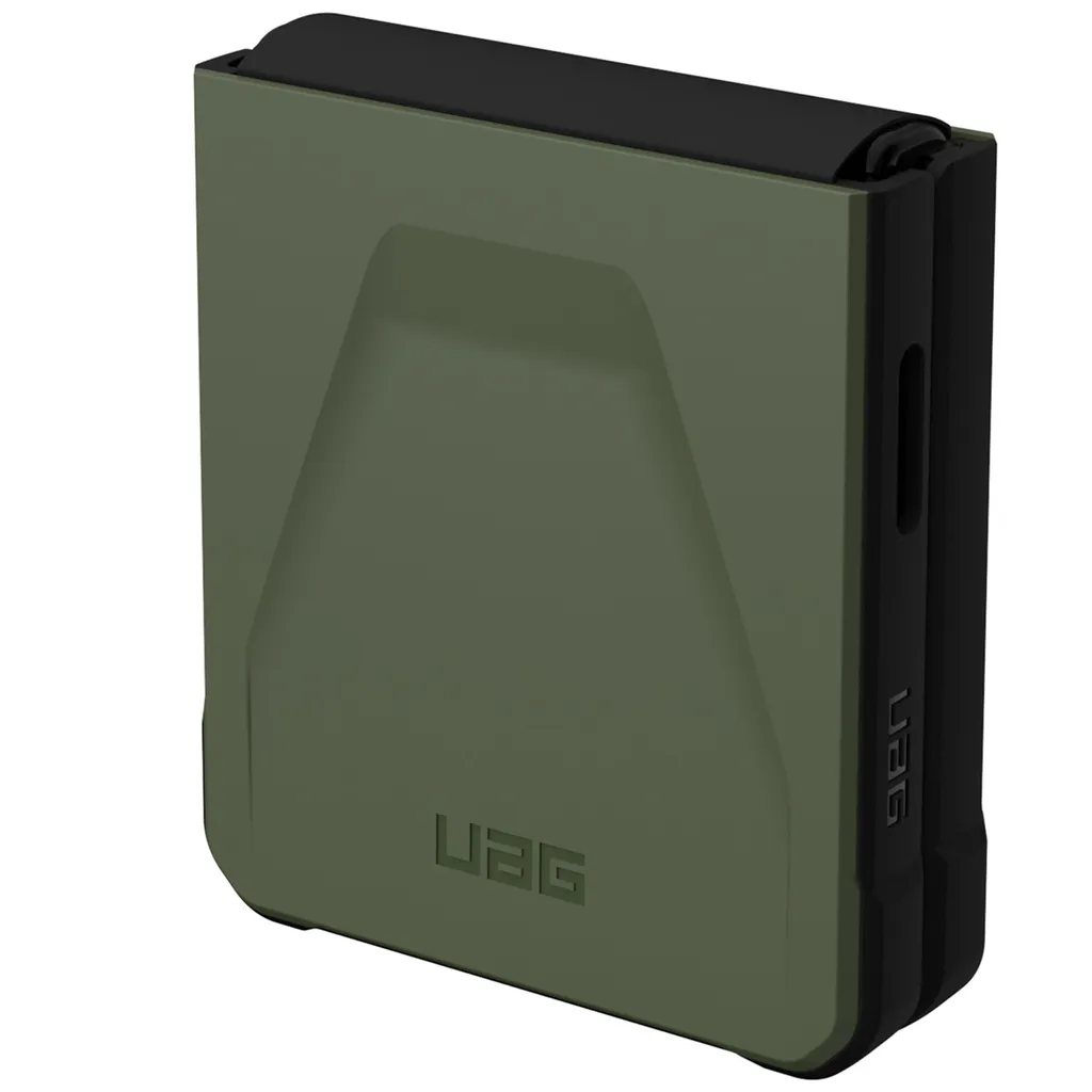 Coque Samsung Galaxy Z Flip 4 - UAG Hard Case en Plastique Vert Forêt