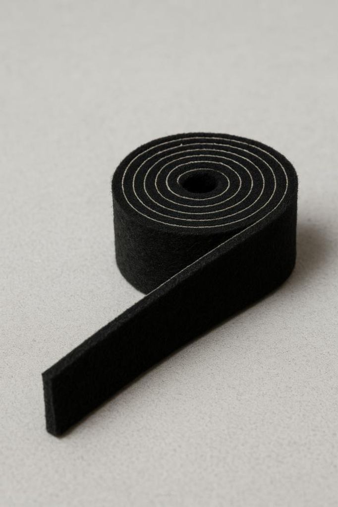 Bertoni Filzband Selbstklebend 2 Cm × 1,5 M – Schwarzer