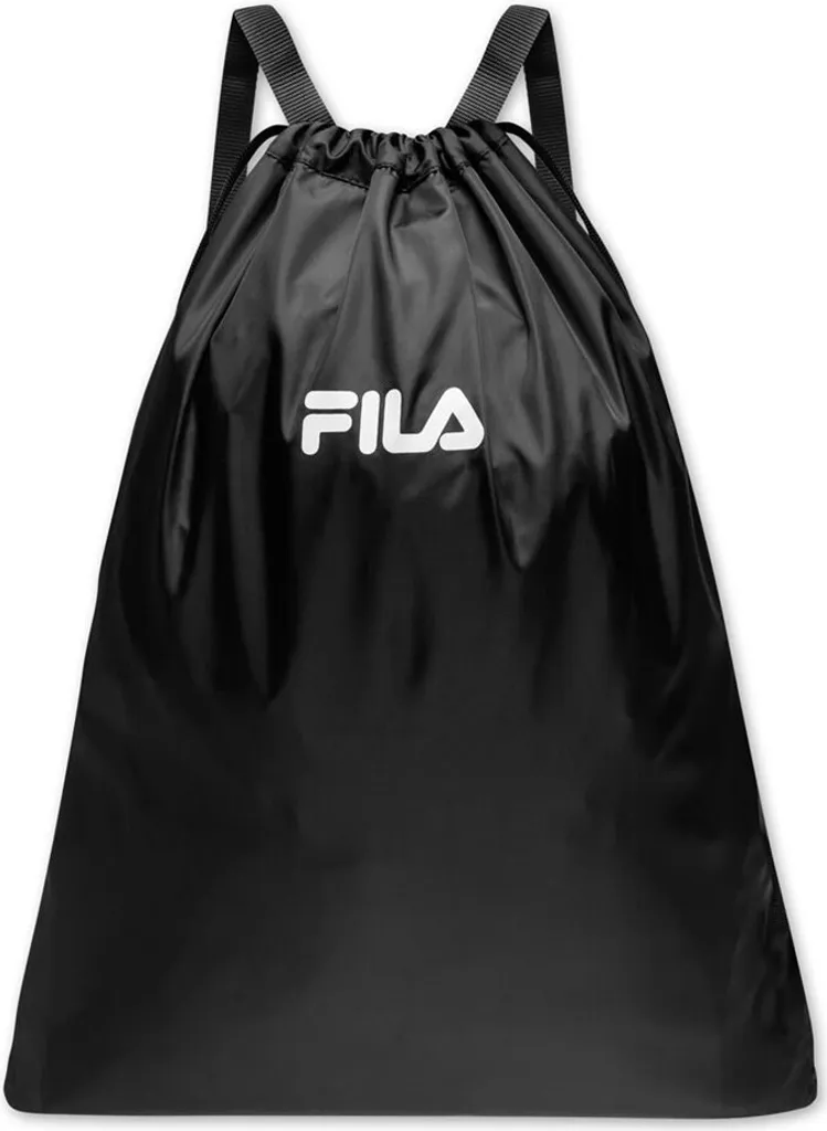 Grand Sac Shopper Fila City 685114-002 - Modèle Noir Uni en Tissu Résistant