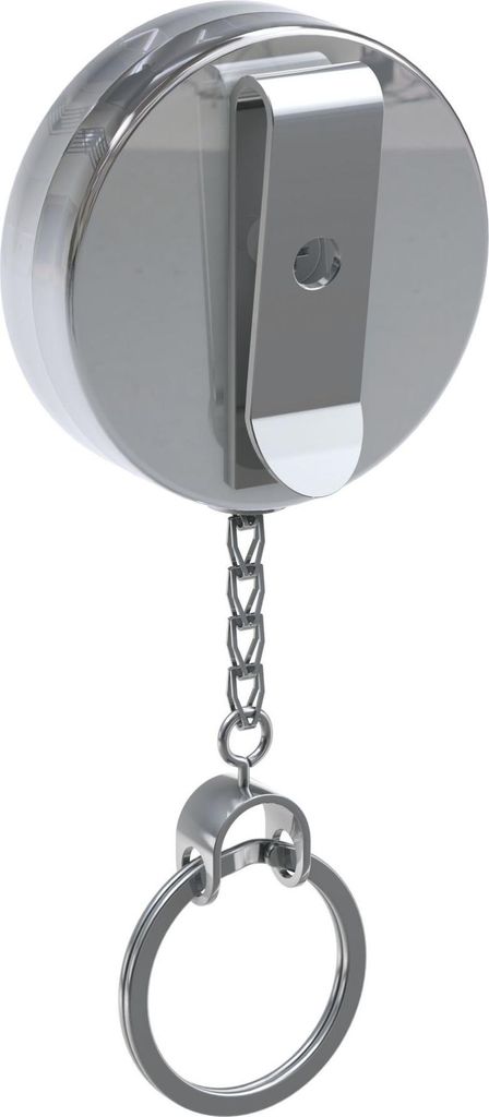 BASI - Gürtelclip - Silber - 0006-0555 Produktbild 