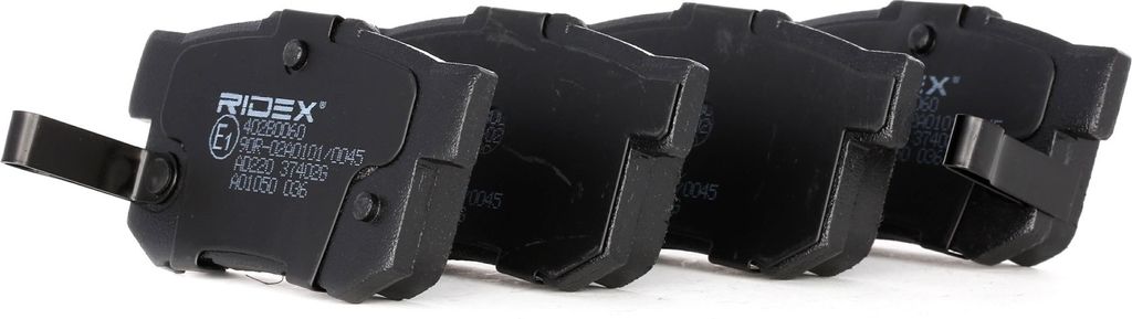 RIDEX Bremsbeläge Satz Hinten für FIAT Sedici (FY) 402B0060