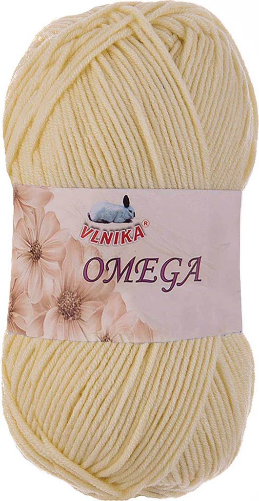 100g Strickgarn Omega Häkelgarn Acrylwolle Klassikgarn Wolle unifarben, Farbwahl