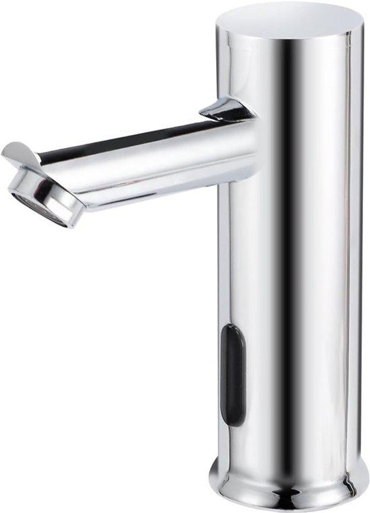 Automatische badkamerkraan met sensor, messing, één gat, Wasserhahn für Bad und Küche.
