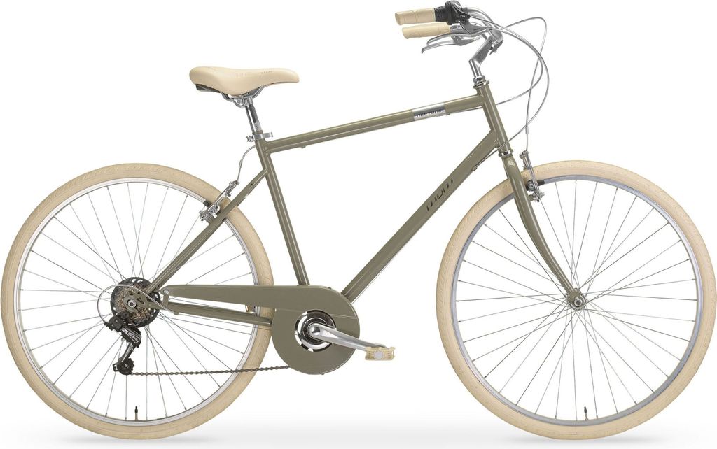 Citybike Neptune Man 28 Zoll, military green Produktbild 