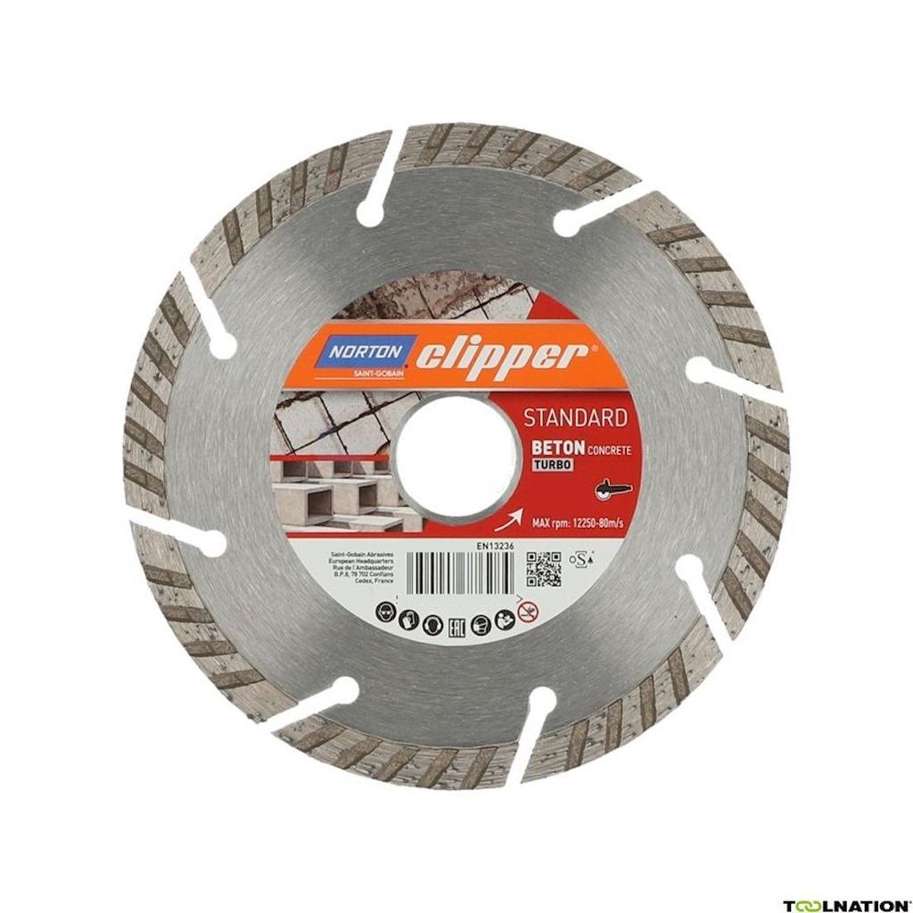 Norton Clipper Disco Diamantato STANDARD BETON TURBO Immagine del prodotto 