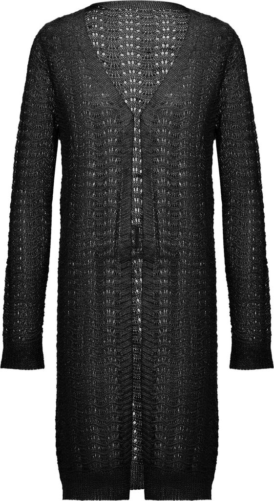 caissa damen strickjacke - schwarz, XS/S