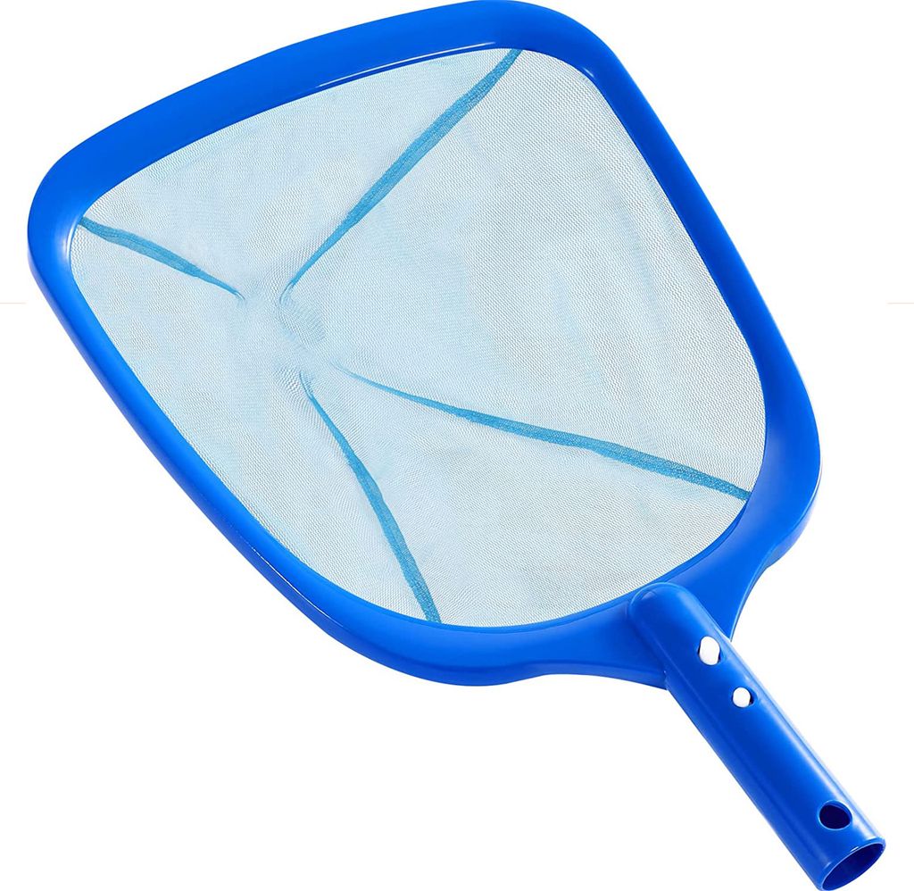 Pool Skimmer NET Tiefes feinem Mesh Feststoff Rahmen abtrennbarer Pol großes Kapazität Hochleistungsblatt Feine Schmutzpoolreinigung Netto Poolzu...