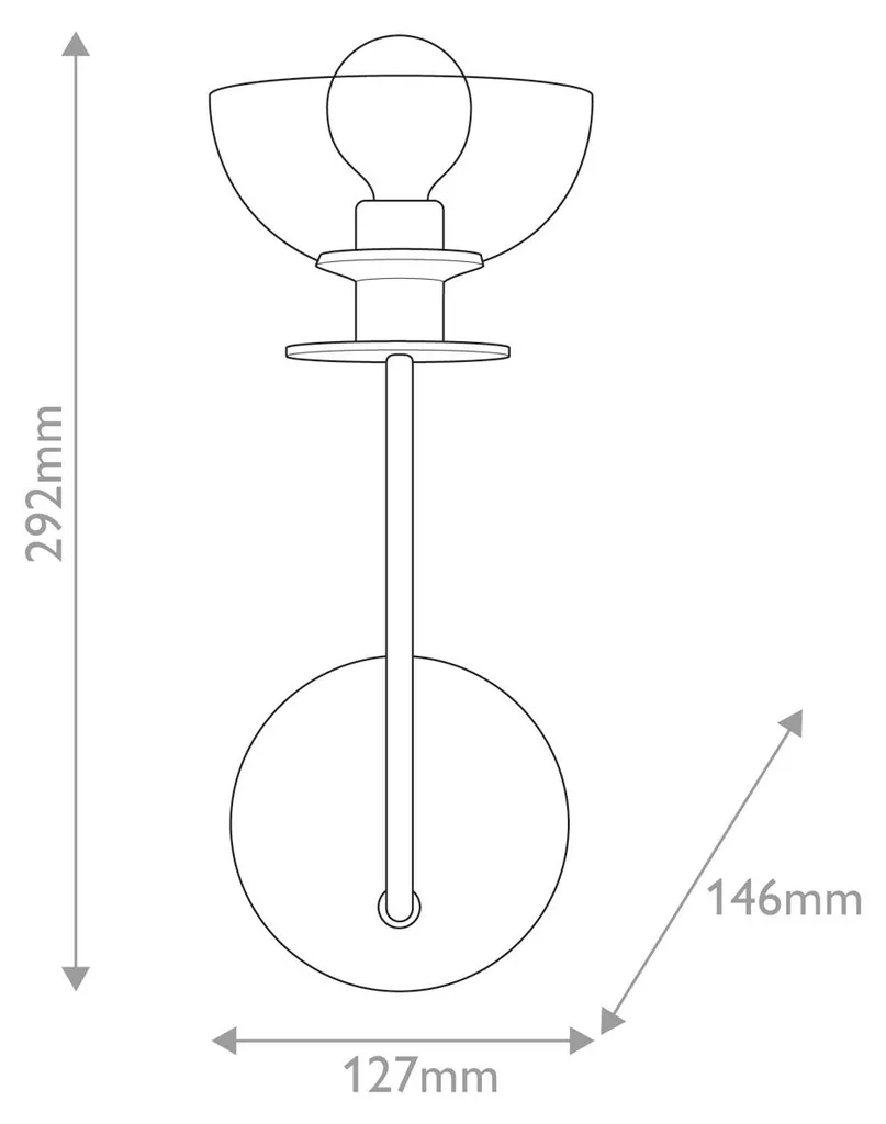 Applique Elstead Sylvia Or Brossé avec Diffuseur en Verre Cannelé E14 - 4