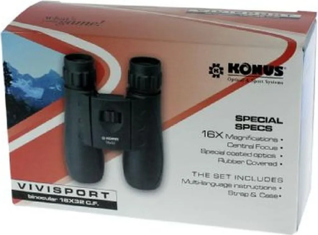 Jumelles Konus Vivisport 16x32 compactes pour une vision nette et précise - 3