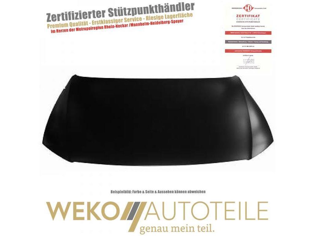 Motorhaube DIEDERICHS 2247000 für VW