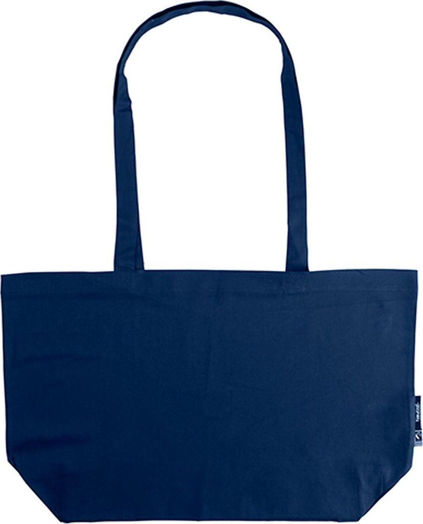 Neutral Shopping Bag With Gusset