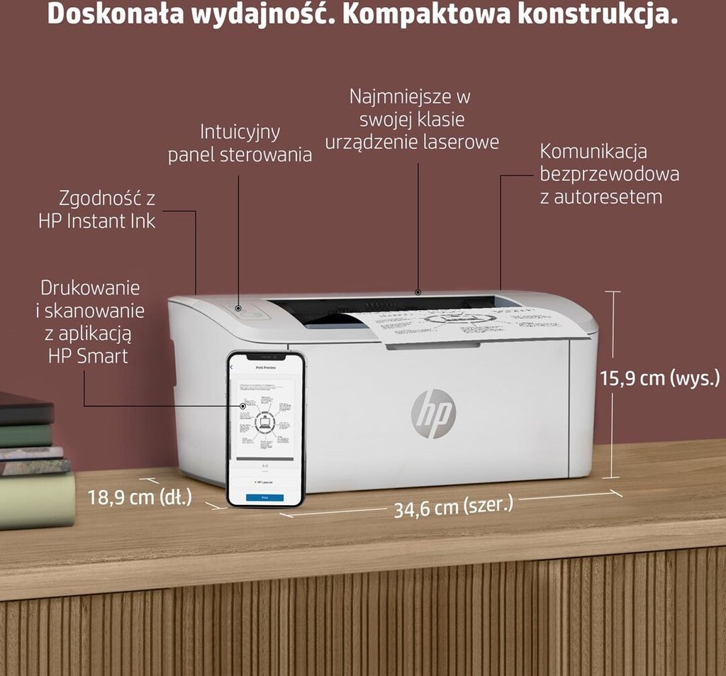 HP LaserJet M110w, Laser, 600 x 600 DPI, A4, 20 Seiten pro Produktbild 11