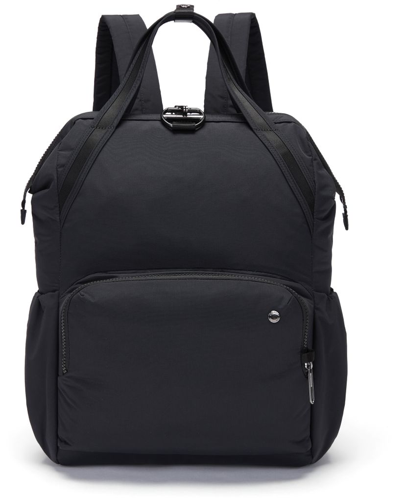 pacsafe Freizeitrucksack Rucksack mit Laptopfach Citysafe CX ECONYL Backpack 17L Black schwarz