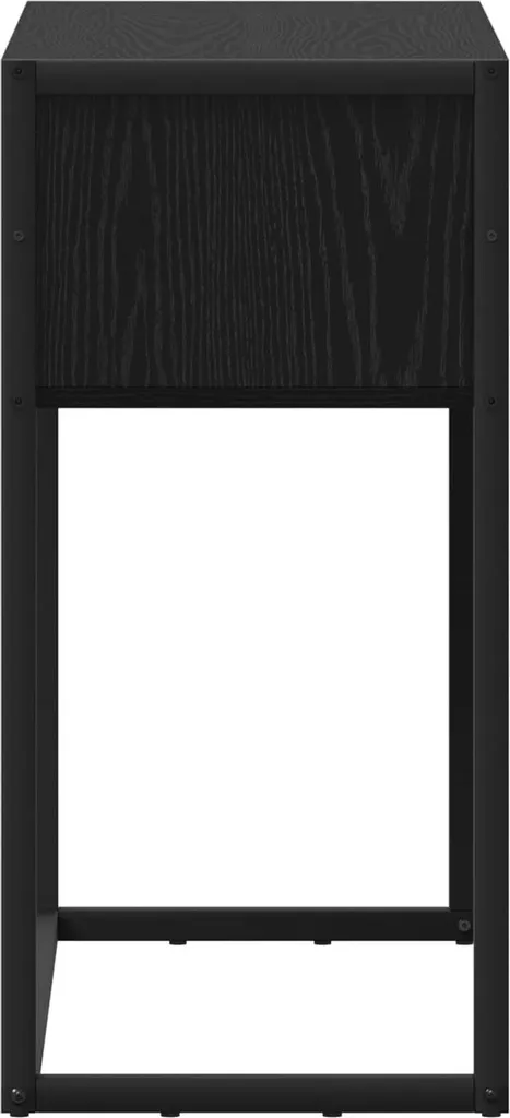 vidaXL Mobile Tavolino Nero 100x36x75 - Praticità e Stile - 7