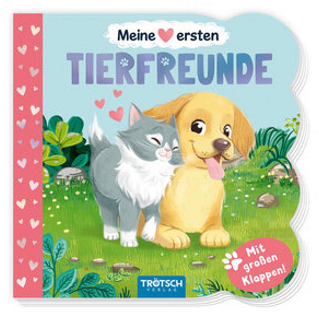 TRÖTSCH - Klappenbuch Meine ersten Tierfreunde| Ab 1 Jahr