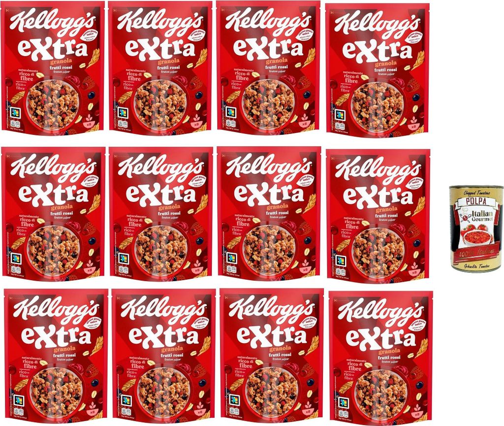 Cereali Extra "Frutti Rossi" | Probieren Sie Schokolade und Produktbild 