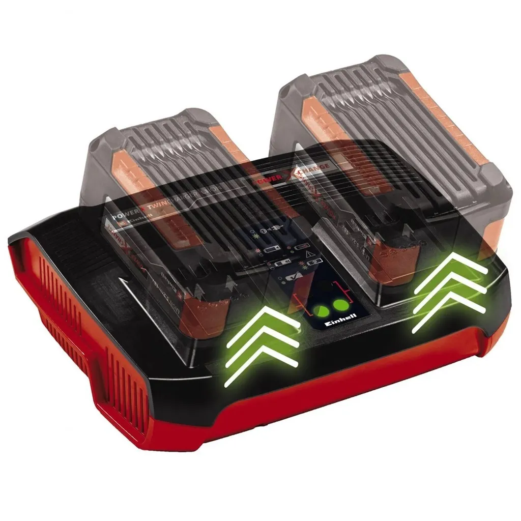 Kit batteries PXC 18V 5,2 Ah et chargeur double Twincharger Einhell