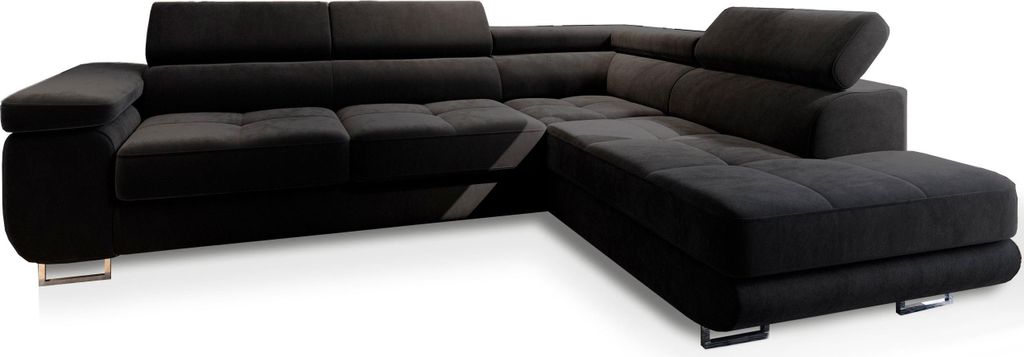 Masseno Ecksofa SELVA R-S mit Schlaffunktion L-Form, Sofa Produktbild 