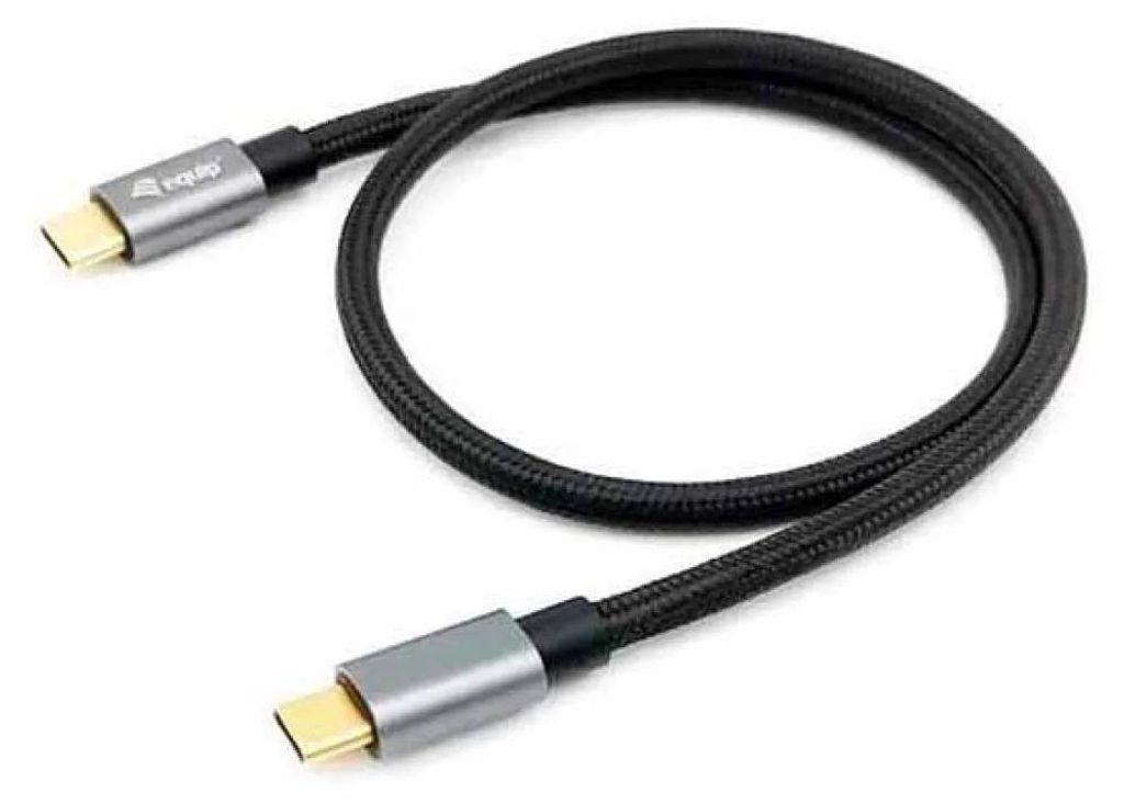 Equip USB 3.2 Gen 2x1 Typ C Kabel, M/M, 0.5 m, 5A, 0,5 m, Produktbild 