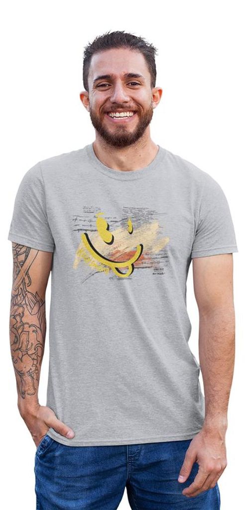 D&B Uni Polo ST00196 Smile Grau-Größe 2XL