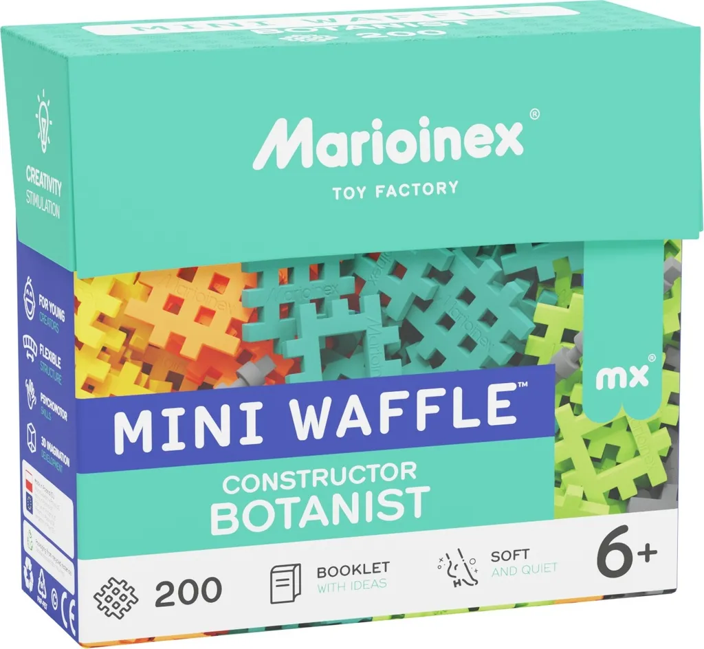 Mini blocs de gaufres 200 el. Constructeur Botaniste - Jeu éducatif