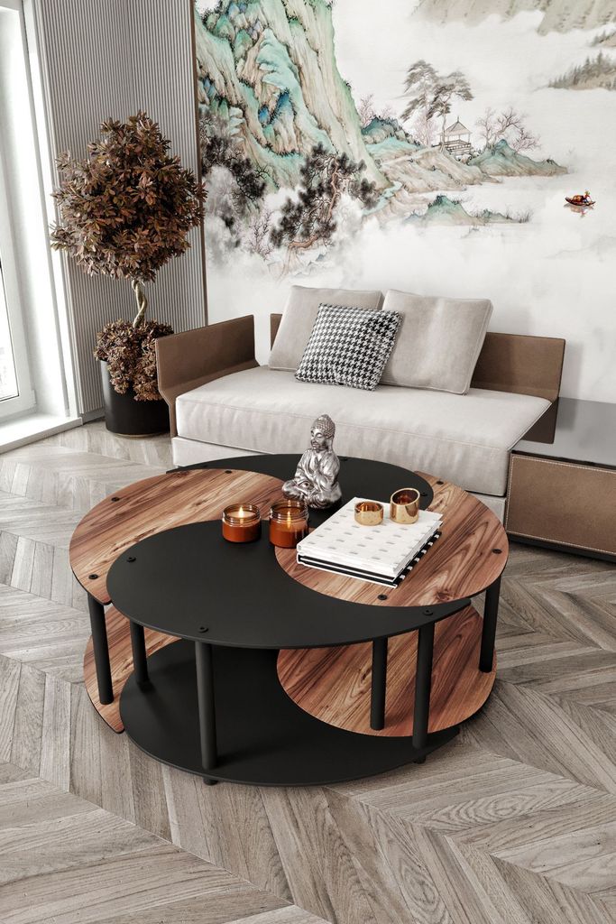 Skye Decor, moderná sada konferenčných stolíkov (2 kusy), Obrázok produktu 