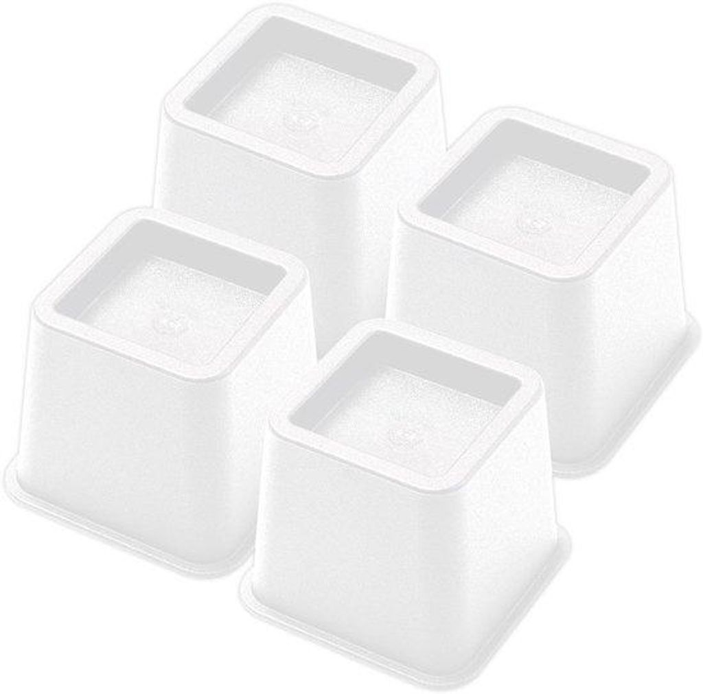 JustValue Möbelerhöher – 4er-Set – 8 cm Erhöhung – Max. 600 Produktbild 