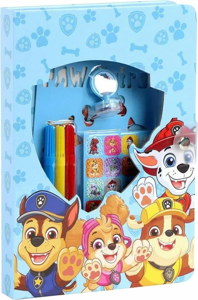Kit Cancelleria Paw Patrol 8 Pezzi Multicolore - Ideale per l'Asilo