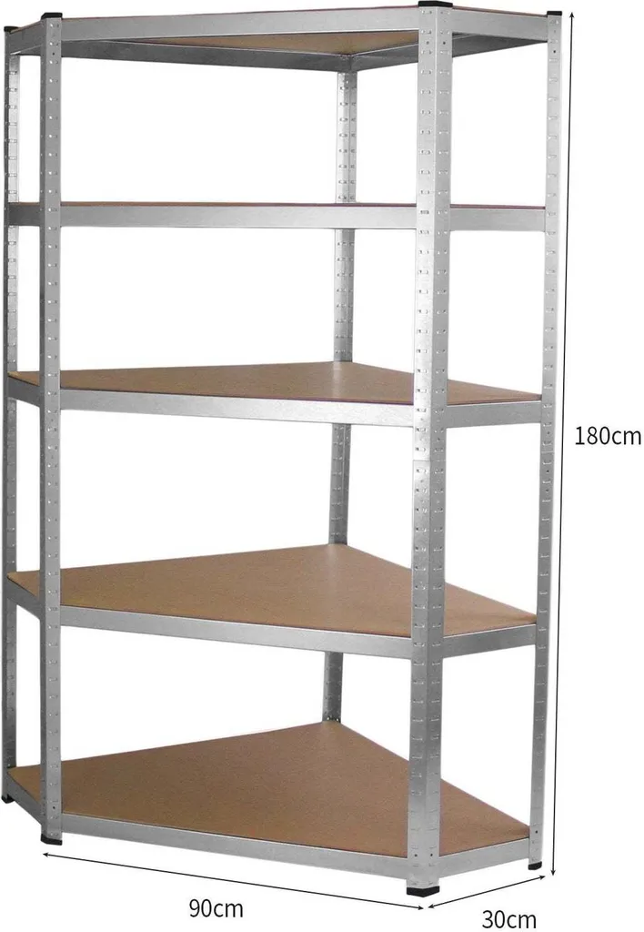 Rayonnage garage emboîtable sans vis charge lourde structure acier - 7