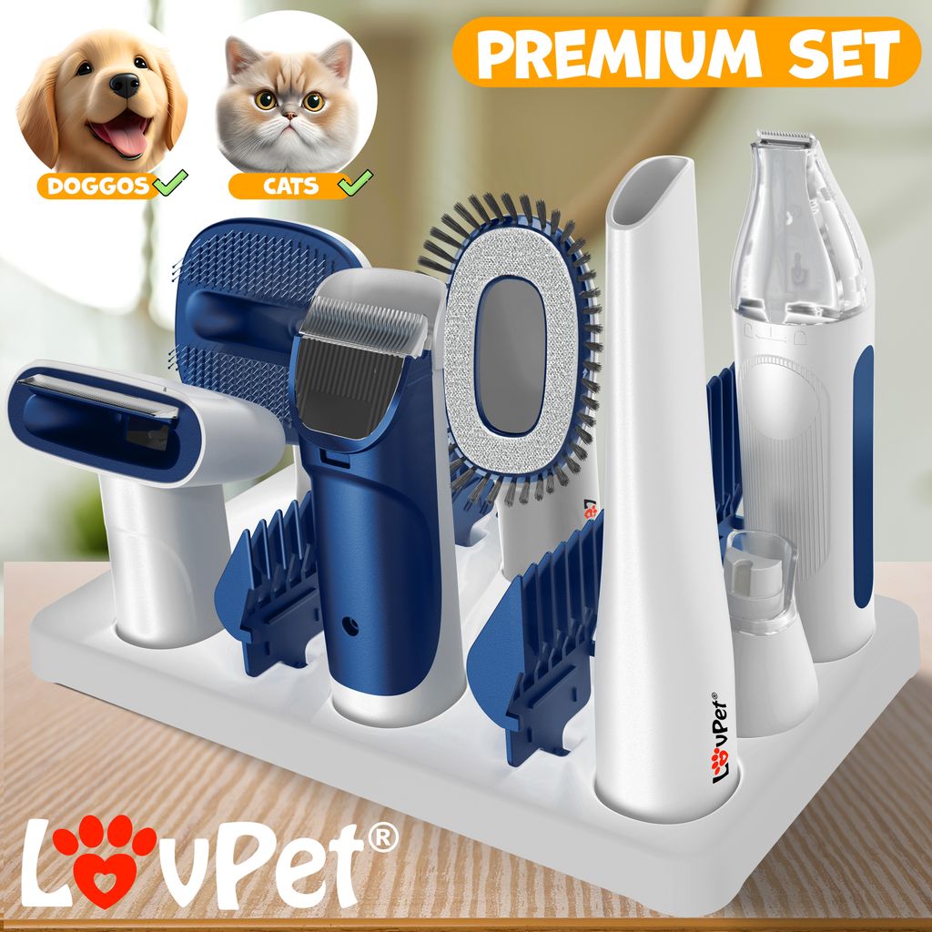 Lovpet® Hundeschermaschine mit Staubsauger | Leise Produktbild 7