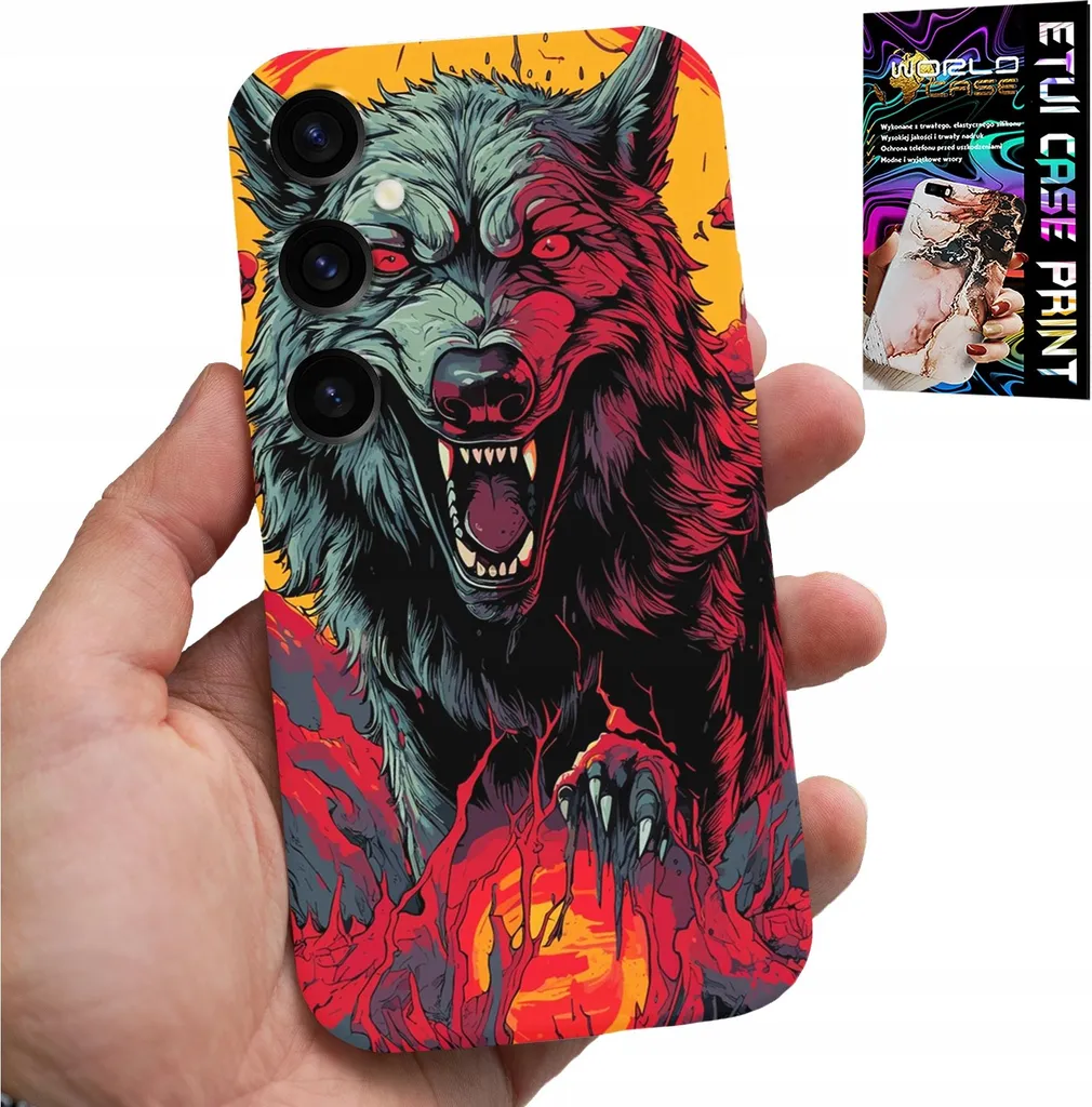 Kit Protezione Samsung Galaxy A24 4G Wolf Pack Case + Glass 9H