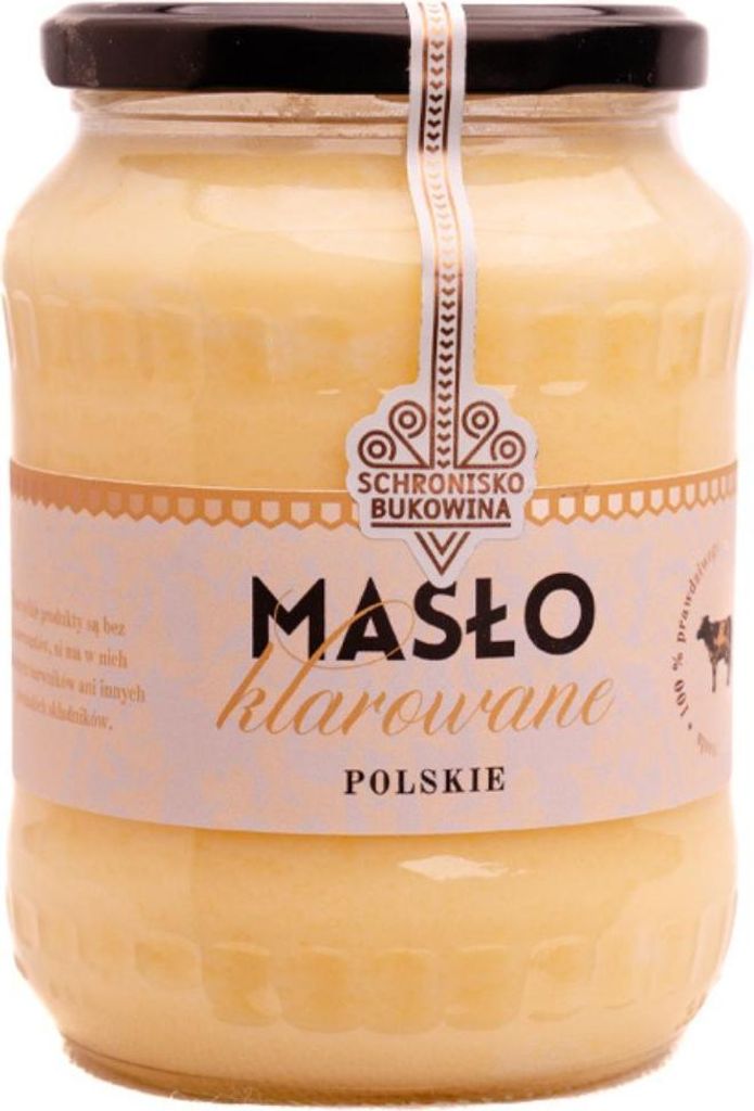 Butterschmalz 700ml Glasgefäß Shelter Bukowina Produktbild 