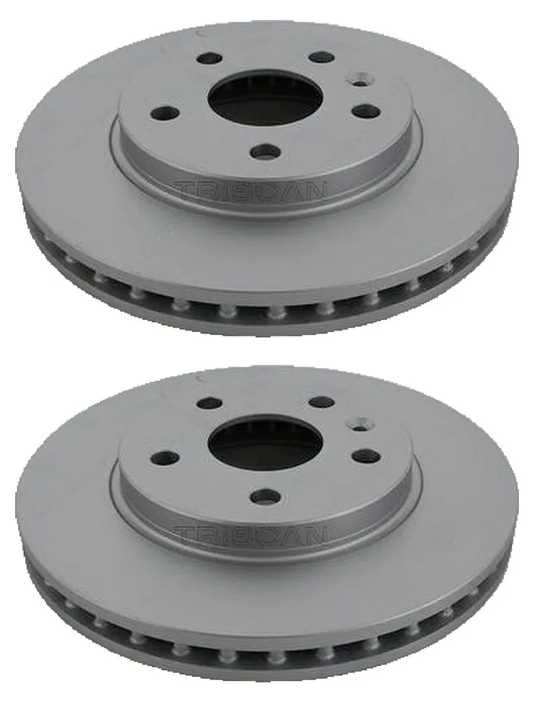 2x Disques de Frein TRISCAN 8120 24154C pour Opel Insignia A 51.1mm