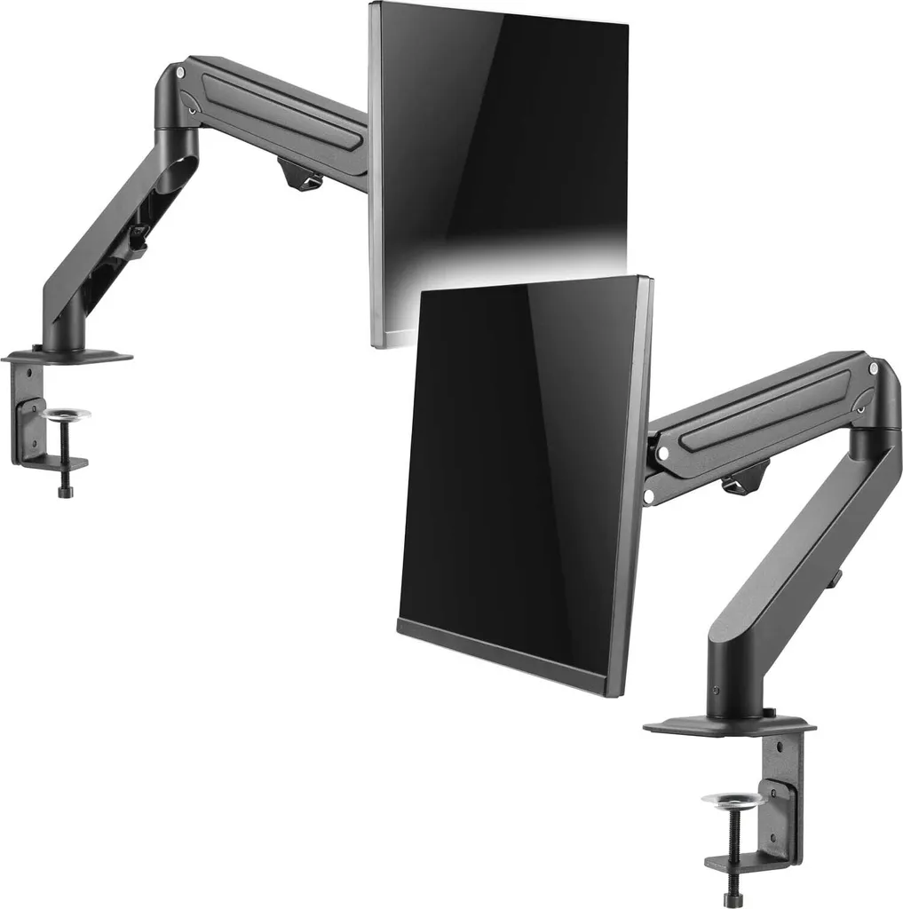 Support Écran PC à Ressort à Gaz avec Rotation et Inclinaison - 6
