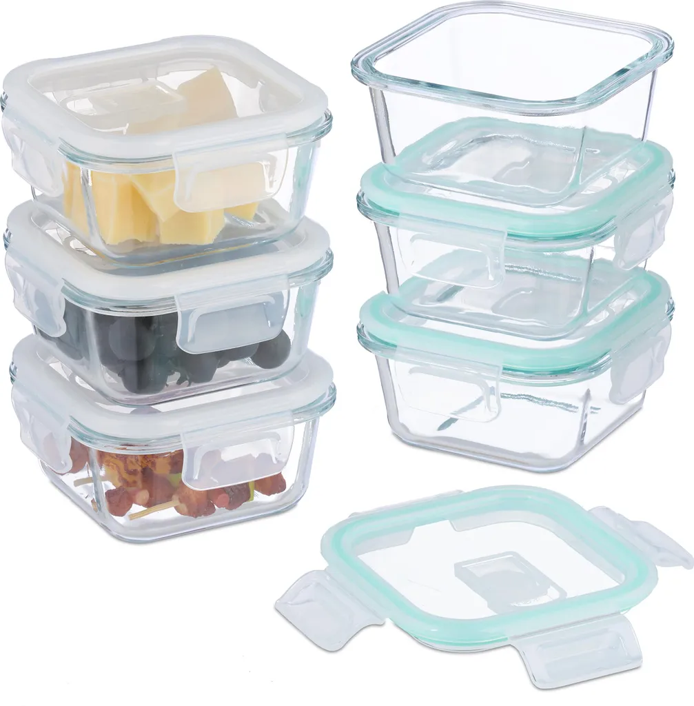 Barattoli Relaxdays in Vetro: Organizzazione Professionale Dispensa