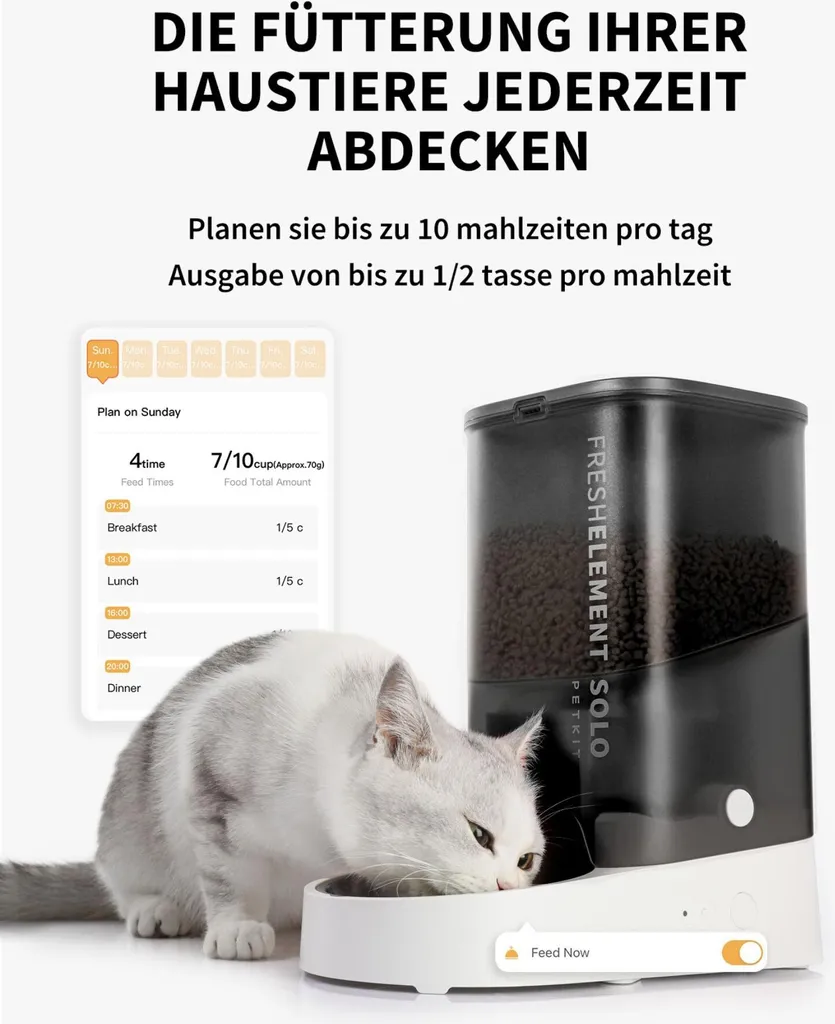 PetKit Fresh Element SOLO : Distributeur de nourriture intelligent 3L