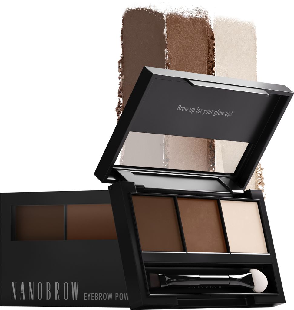 Augenbrauenschminken Set Mittel Nanobrow Eyebrow Powder Kit Medium