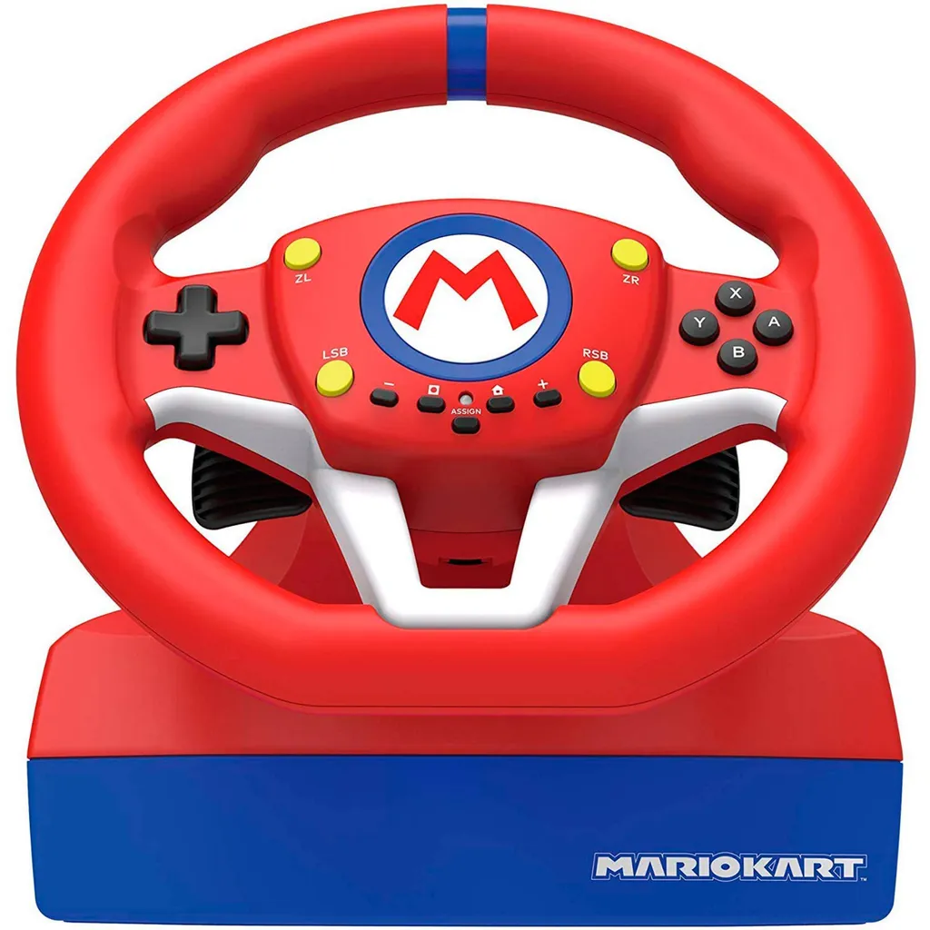 Volant avec pédales de course Hori pour console Nintendo Switch