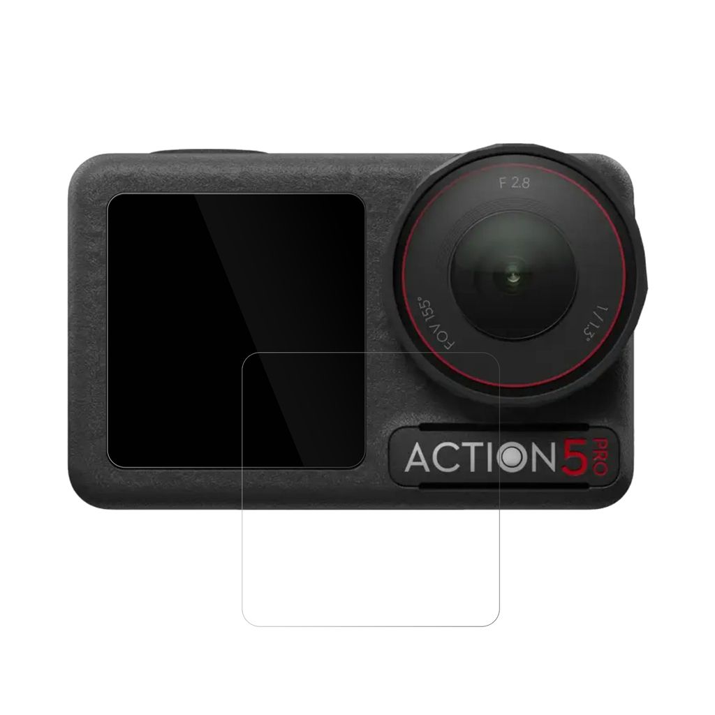 4x Schutzfolie für Dij Osmo Action 5 Pro klar Displayschutzfolie Folie Display Schutz dipos