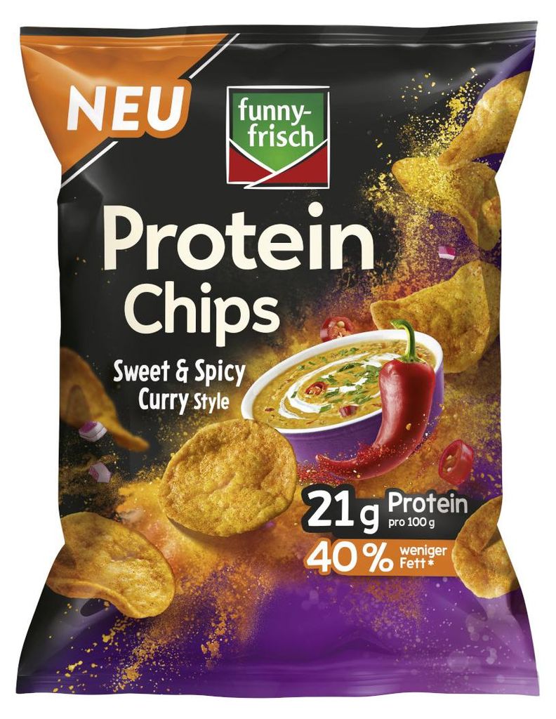 Funny Frisch Chipsfrisch, proteinové chipsy s příchutí Obrázek produktu 