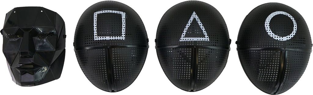 ARVALOLET Calamari Spiel Masken - Cosplay Masken Für Halloween & Karneval