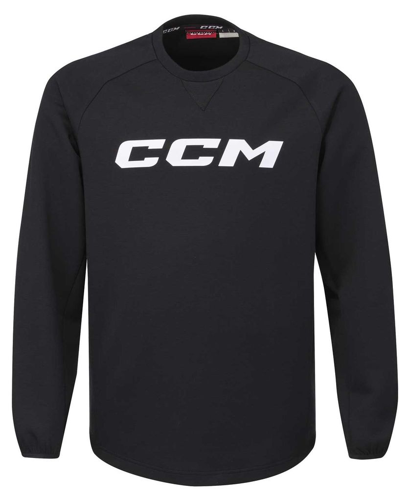 CCM Locker Room Fleece Crew YTH Black XS YTH Produktbild 
