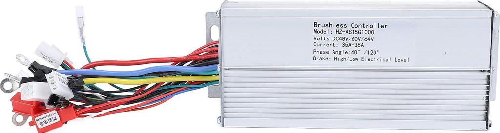 48V 60V 64V 1000W bezkartáčový regulátor z hliníkové Obrázek produktu 