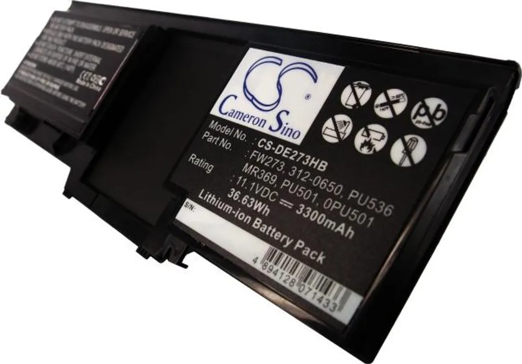 Batterie Dell Latitude XT XT2 remplace 0PU501 312-0650 Li-ion 11.1V 42Wh