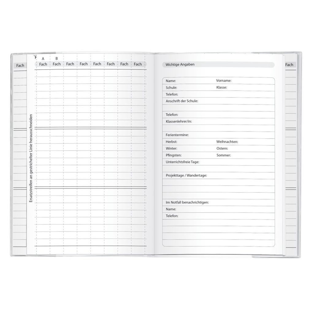 Herlitz > Aufgabenheft > A5 > Holzfreies Papier, Produktbild 