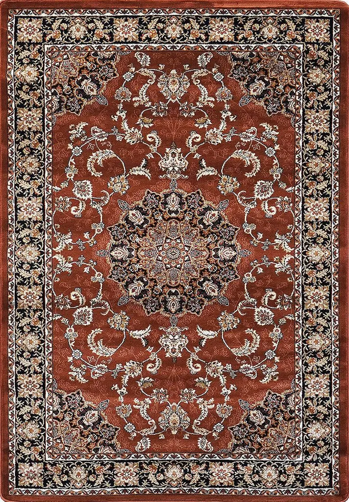 Tapis CAMBRIA 3 Marron 150x230 - Tapis Traditionnel Doux et Cosy