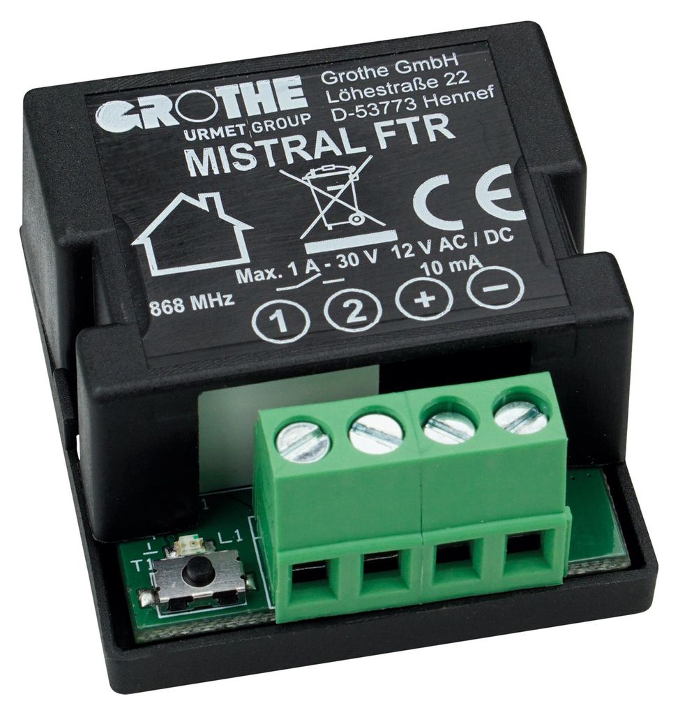 Grothe Funk Deurslotrelais MISTRAL FTR 43387 Productafbeelding 