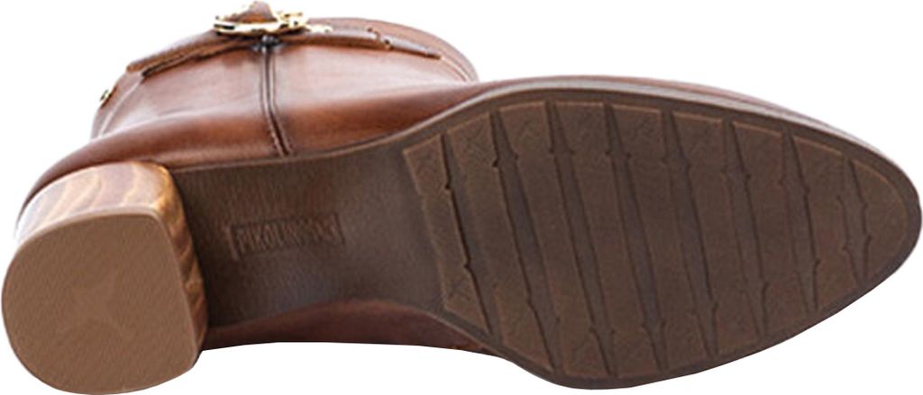 Pikolinos Damen Stiefelette elegant aus Leder mit Blockabsatz Calafat W1Z-8588, Größe:38 EU, Farbe:Braun