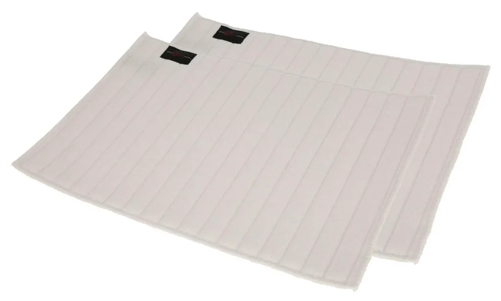 Tampone Bendaggio Posteriore Covalliero 49x48cm Bianco | Kerbl Equitazione