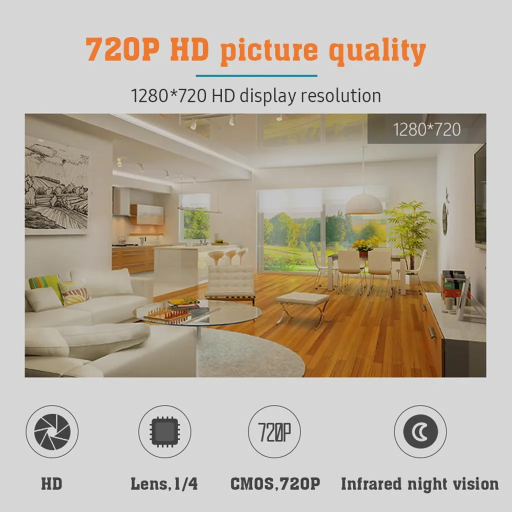 Sonnette Vidéo sans Fil avec Moniteur LCD et Vision Nocturne Intégrée